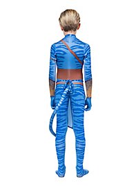 Costume da guerriero tribale blu per ragazzi