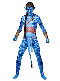 Costume da guerriero tribale blu per uomo