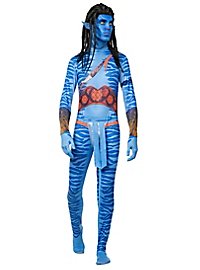 Costume da guerriero tribale blu per uomo
