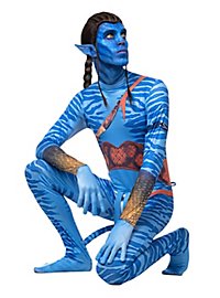 Costume da guerriero tribale blu per uomo