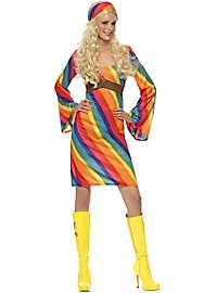 Costume da hippie arcobaleno