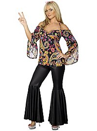 Costume da hippie in paisley