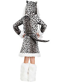Costume da leopardo delle nevi per adolescenti