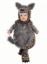 Costume da piccolo lupo per bambini