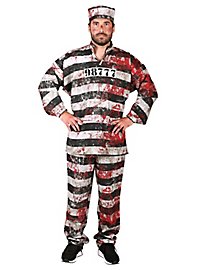 Costume da prigioniero zombie per uomo