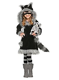 Costume da procione per bambini