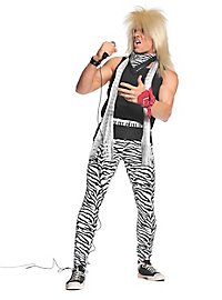 Costume da rock star anni '80