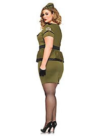 Costume da sexy pin-up comandante XXL