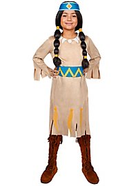 Costume da Yakari arcobaleno per bambino