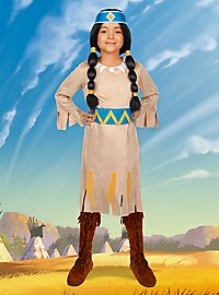 Costume da Yakari arcobaleno per bambino