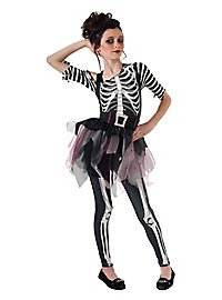 Costume de ballerine squelette pour enfants