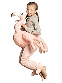 Costume de cavalier flamant rose pour enfants