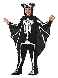 Costume de chauve-souris squelette enfant