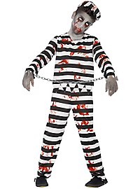 Costume de détenu zombie pour enfants