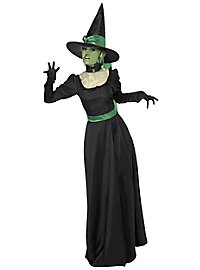 Costume de sorcière verte