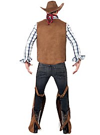 Costume de western de l'homme au revolver