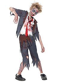 Costume d'écolier zombie