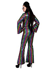 Costume psychédélique disco catsuit