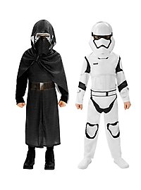 Costume Star Wars Kylo Ren & Stormtrooper double pack pour enfants
