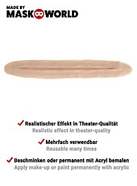 Coupure de gorge Application en latex