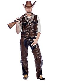 Cowboy Kunstleder Weste & Chaps