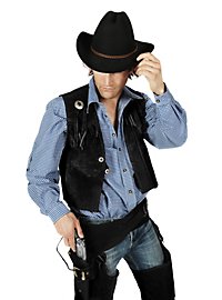 Cowboy Vest & Chaps black 