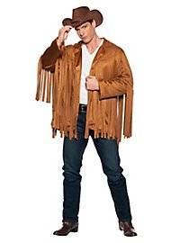 Cowboyjas met lange franjes