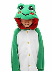 CozySuit Frog Fleece Jumpsuit for Kids
