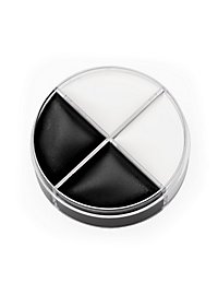Crema trucco bianco-nero 15 ml barattolo trucco