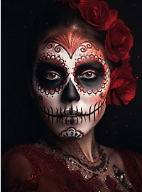 Creme Sminke Sort-Hvid-Rød Makeup 15 Ml