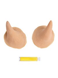 Cuernos De Látex De Diablo Con Pegamento Para Piel Mastix