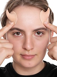 Cuernos De Látex De Diablo Con Pegamento Para Piel Mastix