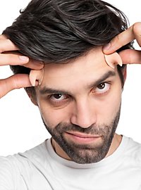 Cuernos De Látex De Diablo Con Pegamento Para Piel Mastix