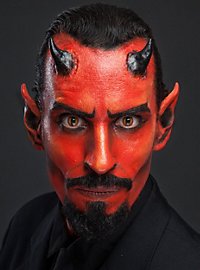 Cuernos De Látex De Diablo Con Pegamento Para Piel Mastix