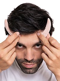 Cuernos Grandes De Látex Para Diablo Con Pegamento Mastix Para Piel