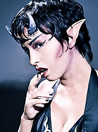 Cuernos Grandes De Látex Para Diablo Con Pegamento Mastix Para Piel