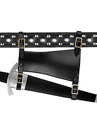 Dagger holder for back and belt