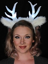 Deer hairband white luminous