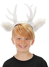Deer hairband white luminous