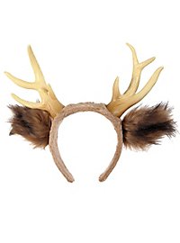 Deer horns on hairband
