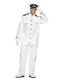 Déguisement blanc d'officier de marine