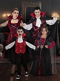 Morph Déguisement Vampire Fille, Costume Halloween Enfant, Tenue Effrayante Fille, S