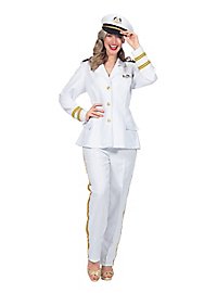 Déguisement de capitaine en uniforme