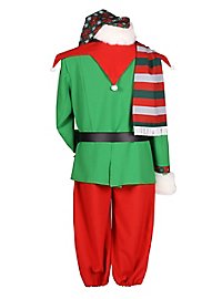 Déguisement de fête de l'elfe de Noël