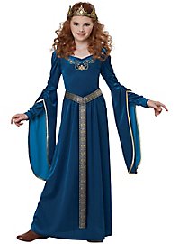 Déguisement de princesse médiévale pour enfants