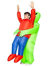 Déguisement gonflable Enlèvement extraterrestre pour enfants