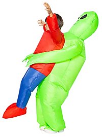 Déguisement gonflable Enlèvement extraterrestre pour enfants