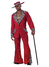 Déguisement Macho Pimp rouge