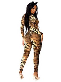 Déguisement sexy catsuit tigre