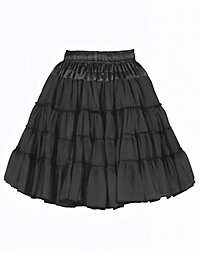 Deluxe Black Petticoat, 2 Layers
